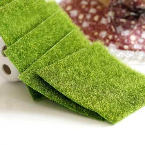 Artificial Moss Turf Mat for Micro Landscape Fairy Garden Terrarium DIY Craft Lawn Decor