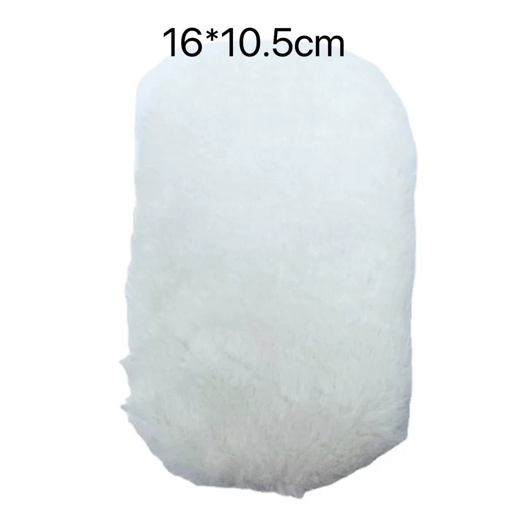 1:12 Miniature Dollhouse Plush Rug Soft Faux Fur Carpet Floor Mat for 1/6 BJD Doll Room Decor