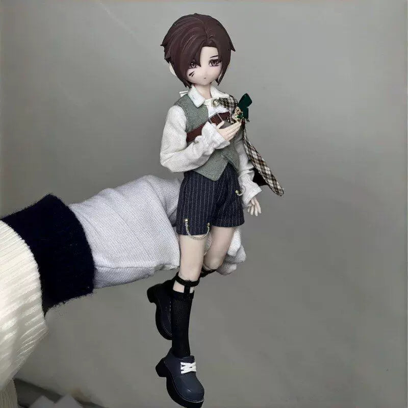 8分娃衣英伦风扎克bjd衣服八分体西西里可穿欧风1/8娃衣配件套装