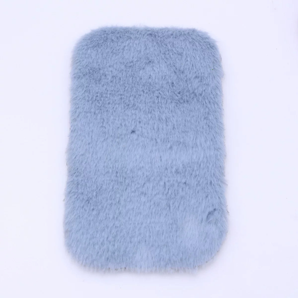 1:12 Miniature Dollhouse Plush Rug Soft Faux Fur Carpet Floor Mat for 1/6 BJD Doll Room Decor