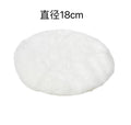 1:12 Miniature Dollhouse Plush Rug Soft Faux Fur Carpet Floor Mat for 1/6 BJD Doll Room Decor