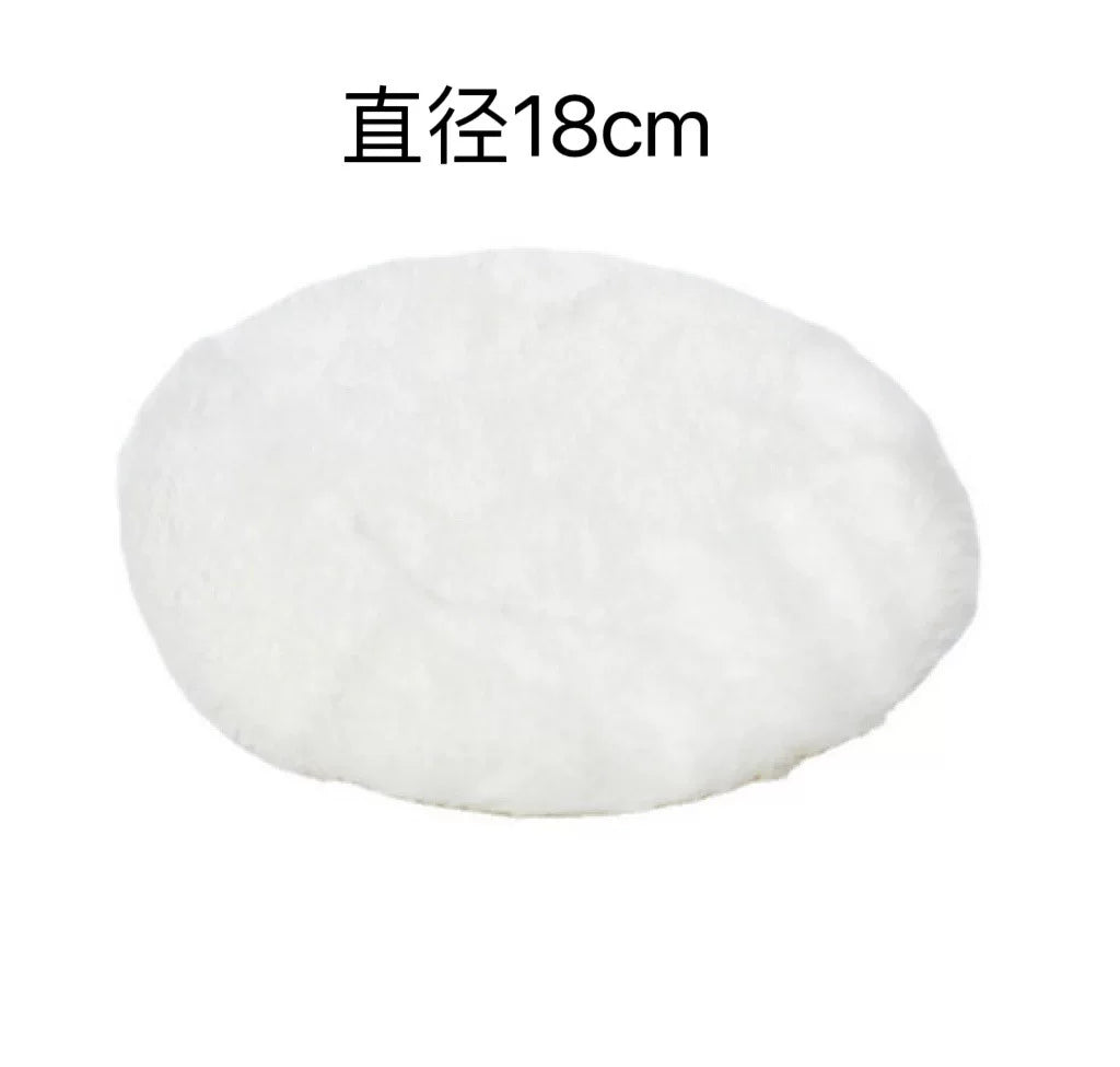 1:12 Miniature Dollhouse Plush Rug Soft Faux Fur Carpet Floor Mat for 1/6 BJD Doll Room Decor