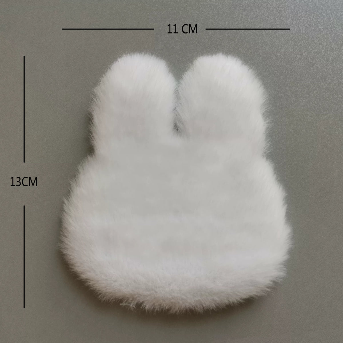 1:12 Miniature Dollhouse Plush Rug Soft Faux Fur Carpet Floor Mat for 1/6 BJD Doll Room Decor