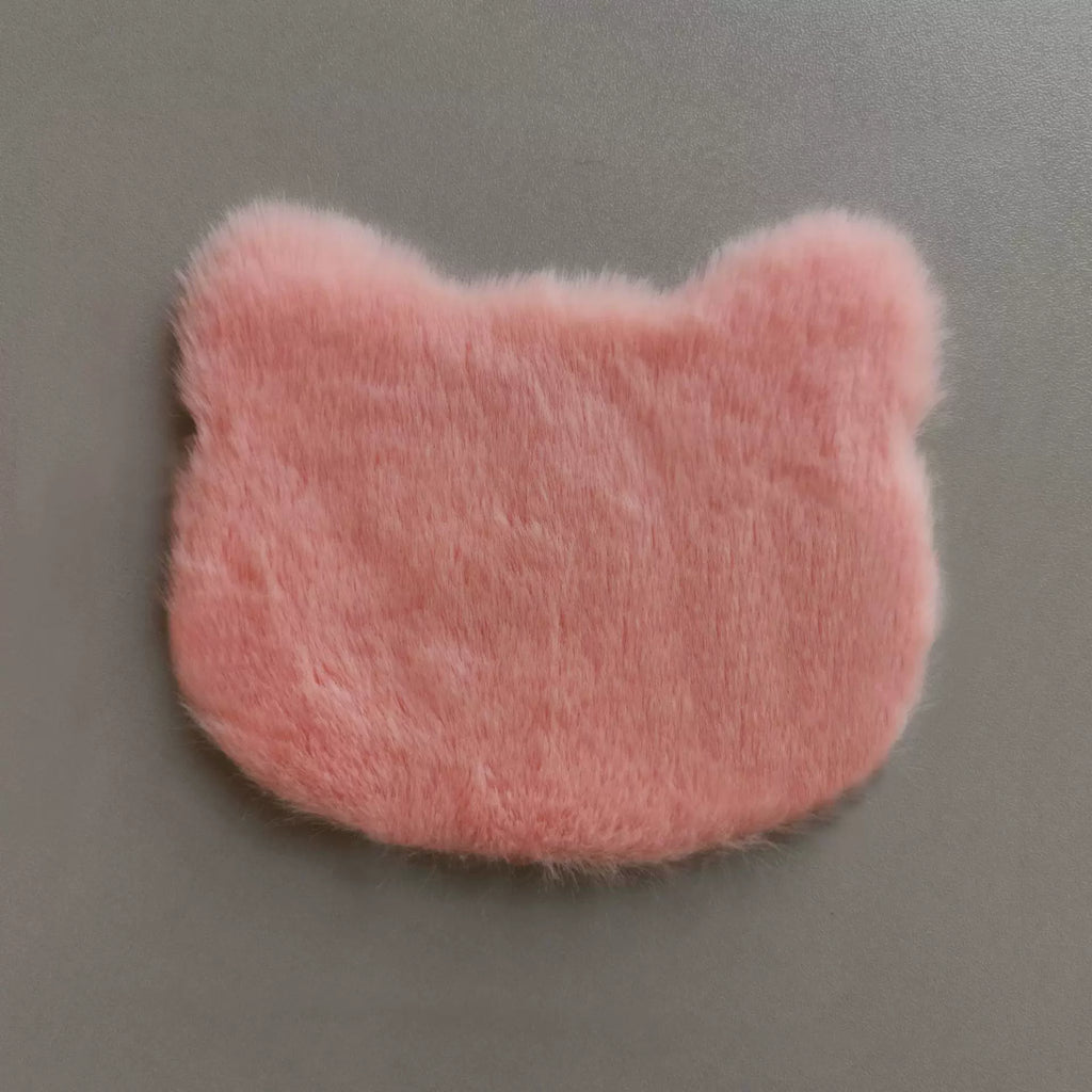 1:12 Miniature Dollhouse Plush Rug Soft Faux Fur Carpet Floor Mat for 1/6 BJD Doll Room Decor