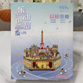 DIY 3D Wooden Music Box Assembly Kit Mechanical Puzzle Model Craft Toy for Adults and Kids Creative Birthday Gift Home Decor