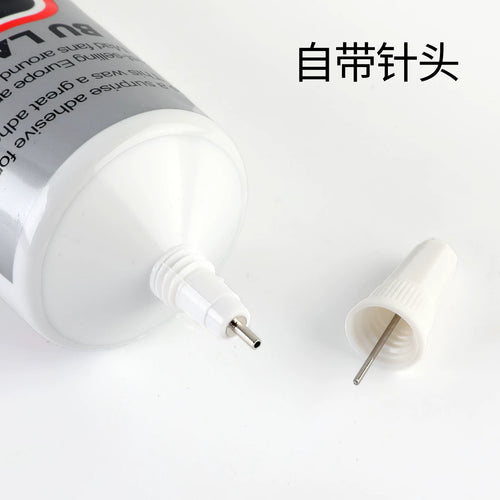 B-7000 Multi-Purpose Craft Glue with Precision Needle Tip, Clear Strong Adhesive for DIY Jewelry Making, Phone Screen Repair, Rhinestone & Crafts