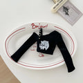 Casual Off-Shoulder T-Shirt and Shorts Outfit Set for BJD Dolls 1/3 1/4 1/6 Blythe OB24 Doll Clothes