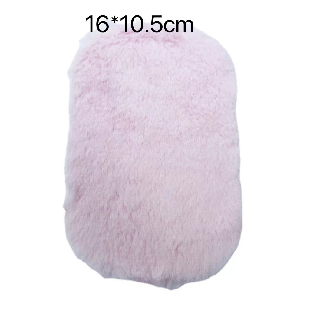 1:12 Miniature Dollhouse Plush Rug Soft Faux Fur Carpet Floor Mat for 1/6 BJD Doll Room Decor