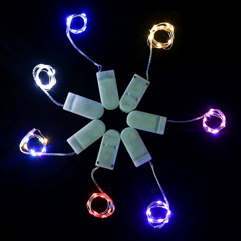 Mini LED Copper Wire Fairy Lights, Starry String Lights for Gift Boxes, Flower Bouquets, Crafts & Birthday Party Decor